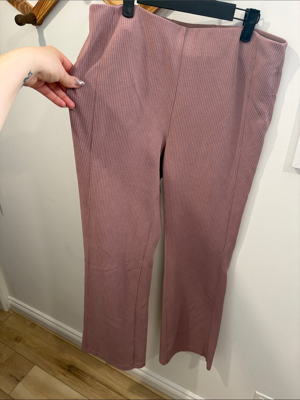 Lululemon Ribbed Softstreme Flared Pant-TALL - Picture 6 of 11